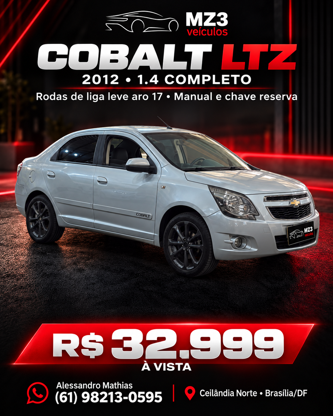 Chevrolet Cobalt LTZ 2012