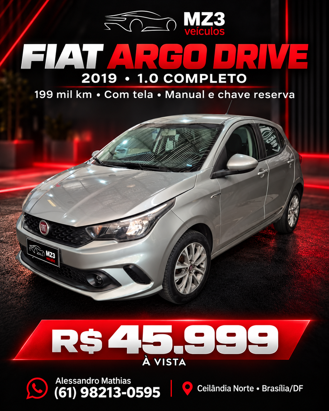 Fiat Argo Drive 2019