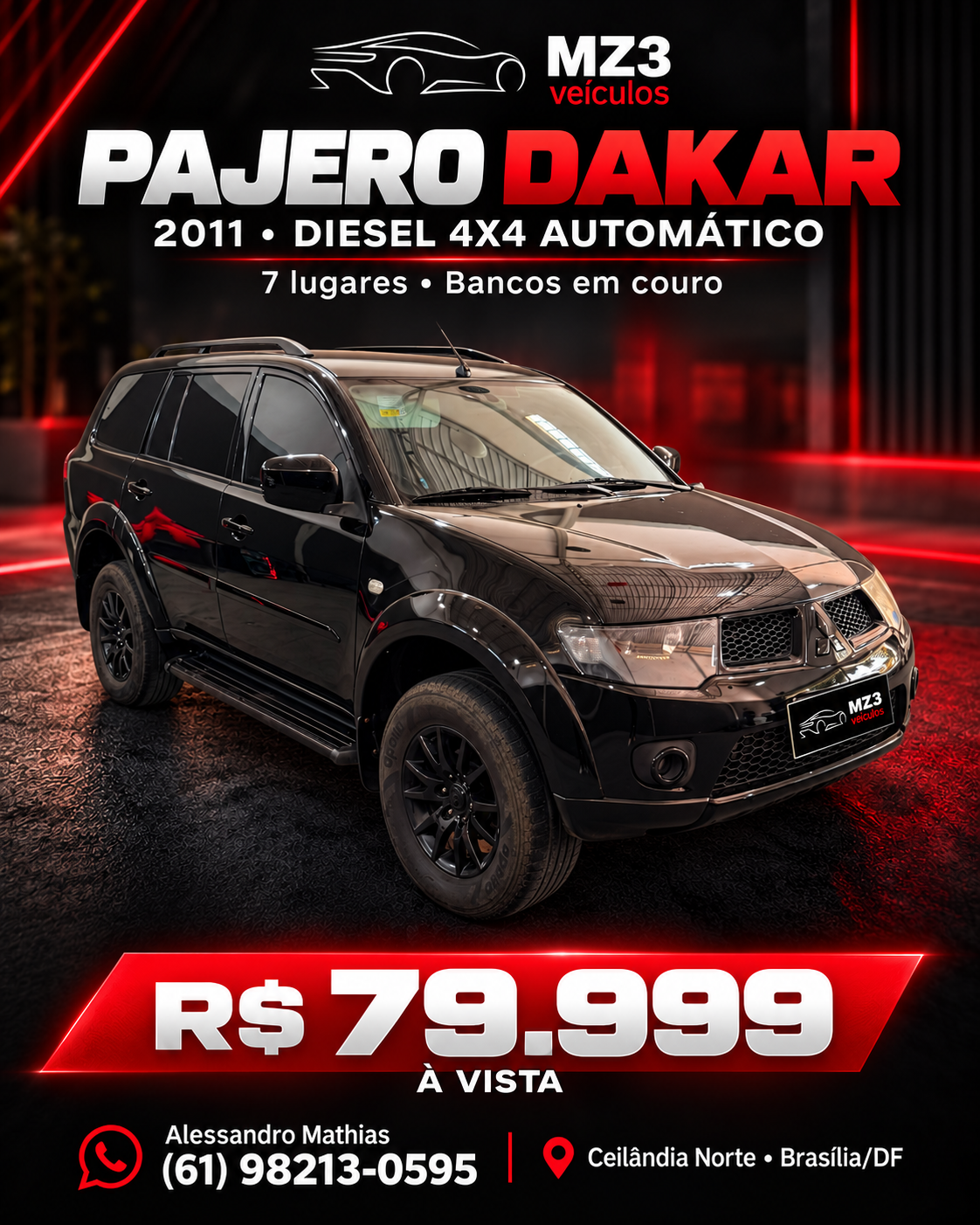 Mitsubishi Pajero Dakar 2011