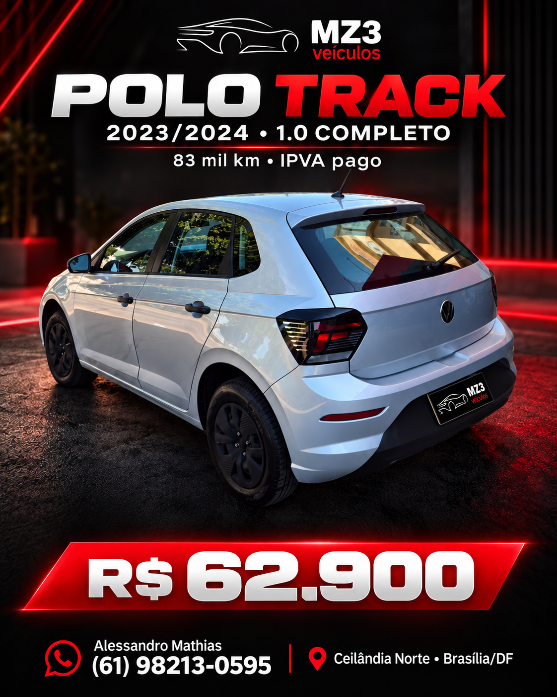 Volkswagen Polo Track 2023/2024